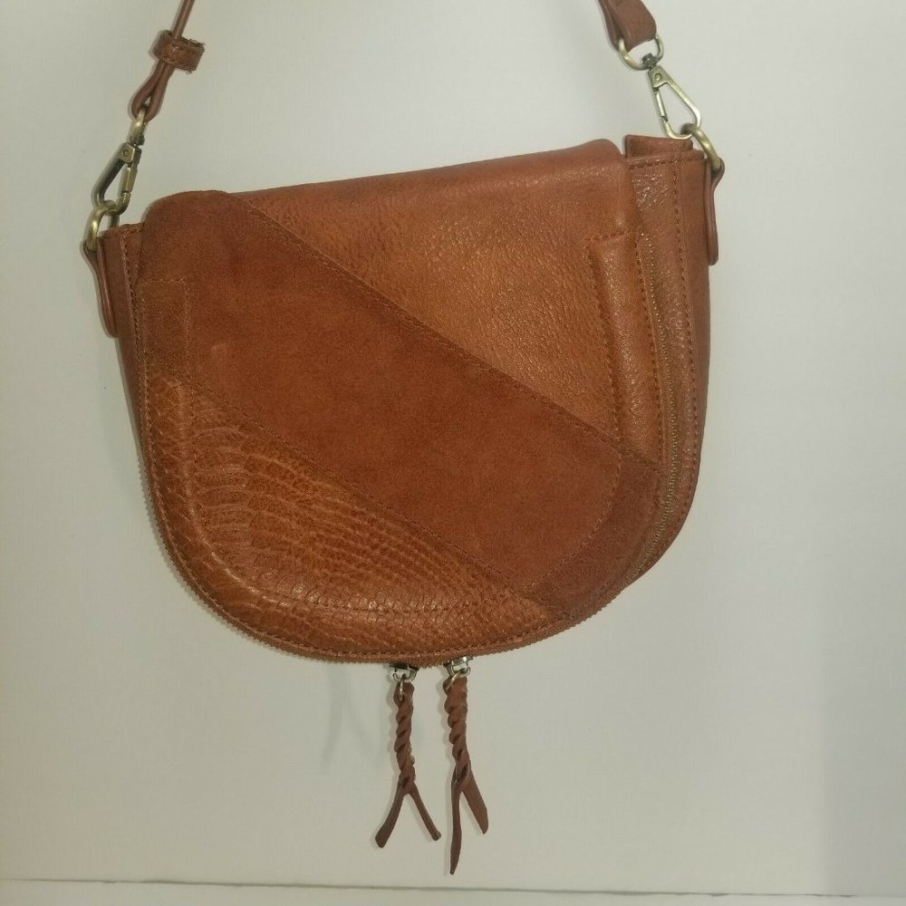 Brown Multi Pattern Antik Kraft Leather